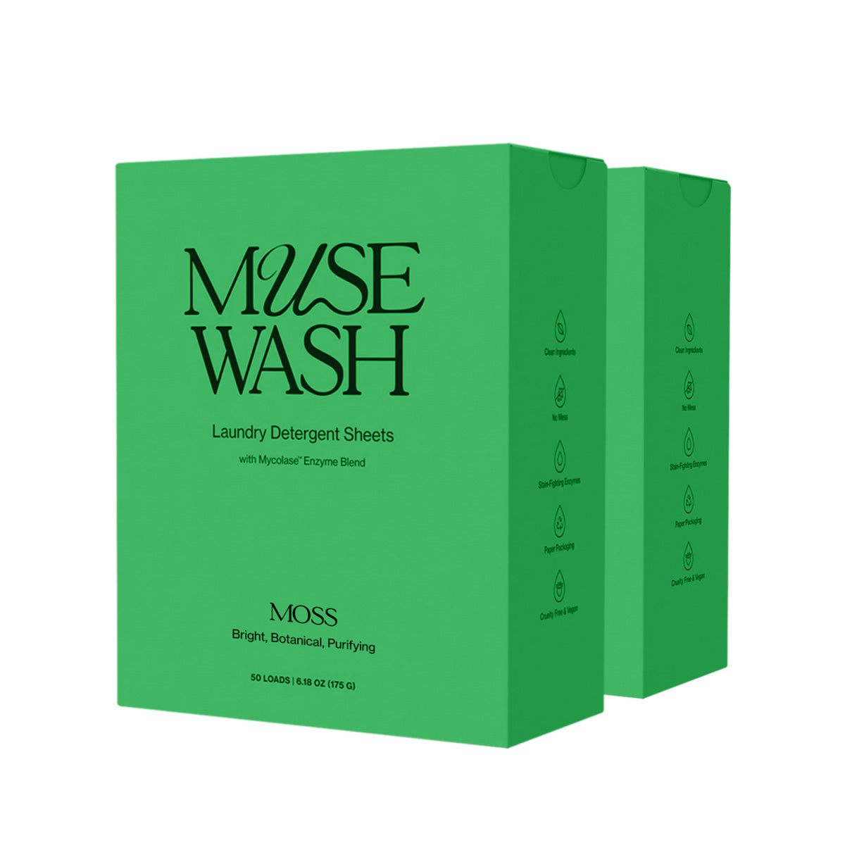 MUSEWASH – MOSS Scent – 2 Boxes